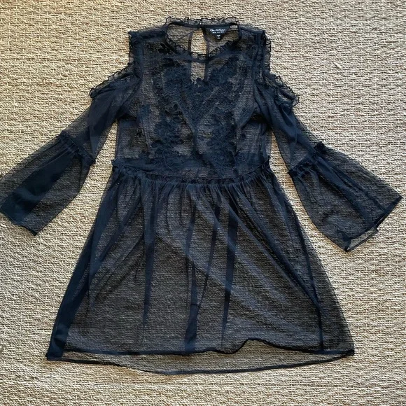 miss selfridge black dress with mesh Black and White Office Fitted Dress Formal Events and Business Meeting –  MizNaturalist Collection